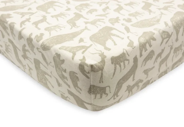 DRAP HOUSSE ANIMAUX OLIVE GREEN3
