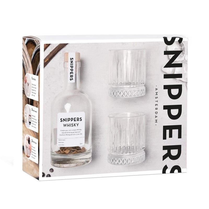 SNIPPERS ORIGINALS GIFT PACK WHISKY 2 GLASSES - Chez Pierrette