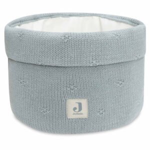 PANIER DE RANGEMENT COSY KNIT SEA GREEN