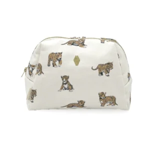 TROUSSE DE TOILETTE TIGRE BROWN MILINANE JADE